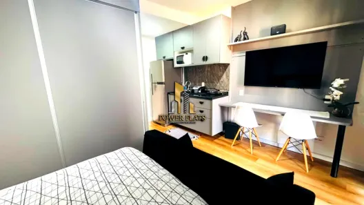 Flat com 1 Quarto para alugar, 30m² no Jardim das Acácias, São Paulo