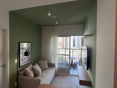 Apartamento com 2 Quartos para alugar, 39m² no Pinheiros, São Paulo