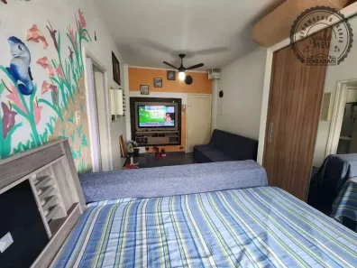 Kitnet com 1 Quarto à venda, 33m² no Boqueirão, Praia Grande