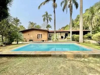 Casa de Condomínio com 4 Quartos à venda, 398m² no Moinho Velho, Embu das Artes