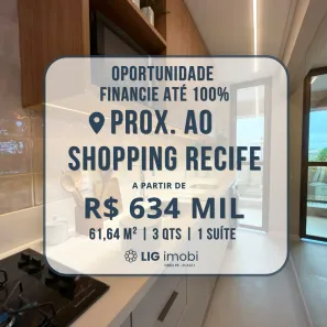 Apartamento com 3 Quartos à venda, 61m² no Imbiribeira, Recife