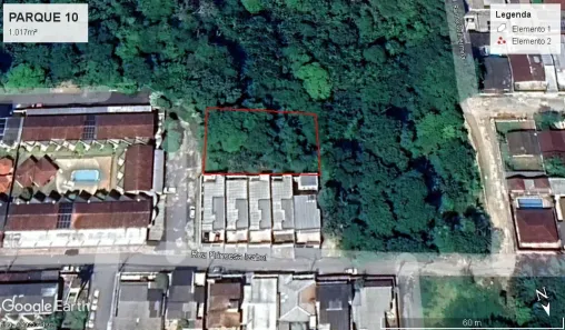 Lote/Terreno à venda, 1017m² no Parque 10 de Novembro, Manaus