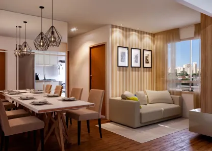 Apartamento com 2 Quartos à venda, 51m² no Setor Habitacional Pôr do Sol, Brasília