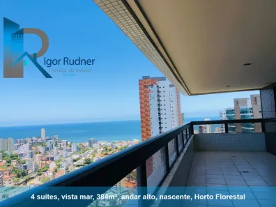 Apartamento com 4 Quartos à venda, 384m² no Candeal, Salvador