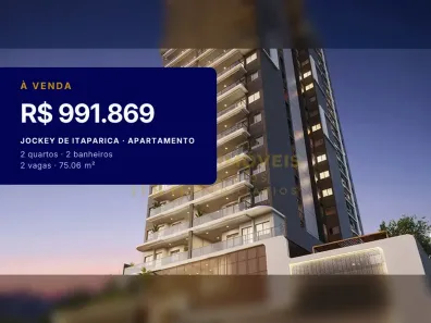 Apartamento com 2 Quartos à venda, 75m² no Jockey de Itaparica, Vila Velha