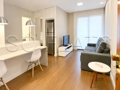 Flat com 1 Quarto para alugar, 40m² no Itaim Bibi, São Paulo