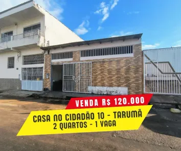Casa com 2 Quartos à venda, 70m² no Tarumã, Manaus