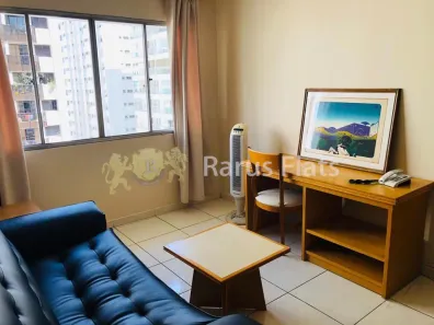 Flat com 1 Quarto para alugar, 50m² no Indianópolis, São Paulo