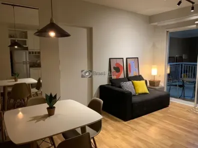 Flat com 1 Quarto para alugar, 50m² no Cidade Monções, São Paulo
