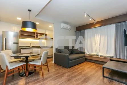 Apartamento com 1 Quarto para alugar, 43m² no Moinhos de Vento, Porto Alegre