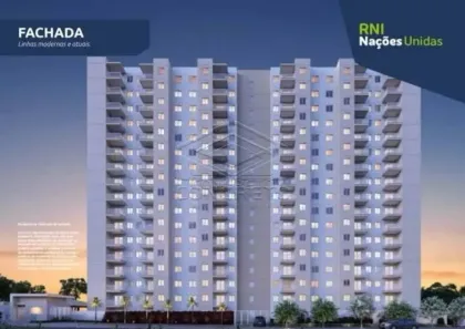 Apartamento com 2 Quartos à venda, 47m² no Jardim Marambá, Bauru