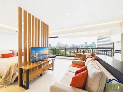 Apartamento com 1 Quarto para alugar, 47m² no Dezoito do Forte Empresarial/Alphaville., Barueri