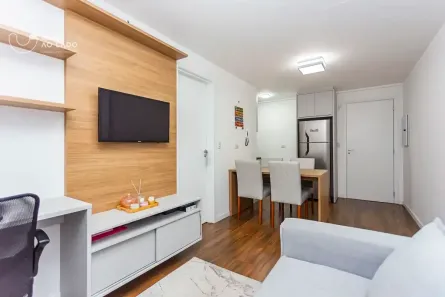 Apartamento com 1 Quarto à venda, 34m² no Centro, Curitiba