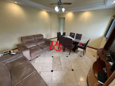 Apartamento com 3 Quartos à venda, 122m² no Campo Grande, Santos