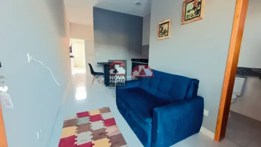 Flat com 1 Quarto para alugar, 32m² no Loteamento Jardim Aruan, Caraguatatuba