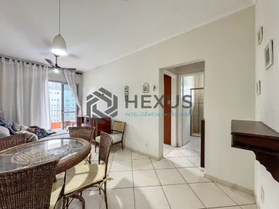 Apartamento com 1 Quarto para alugar, 55m² no Pitangueiras, Guarujá
