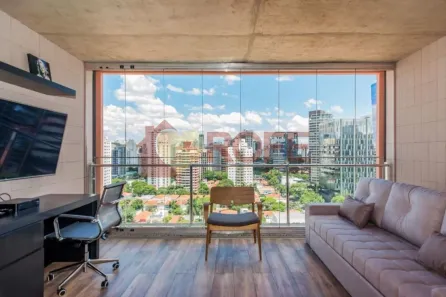 Apartamento com 1 Quarto para alugar, 44m² no Vila Nova Conceição, São Paulo