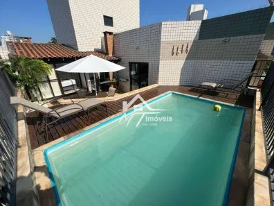 Apartamento com 3 Quartos para alugar, 142m² no Enseada, Guarujá