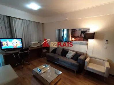 Apartamento com 1 Quarto para alugar, 26m² no Indianópolis, São Paulo