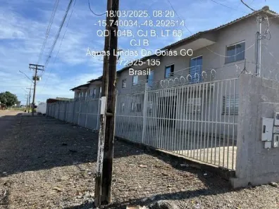 Apartamento com 2 Quartos à venda, 48m² no Parque da Barragem Setor 10, Águas Lindas de Goiás