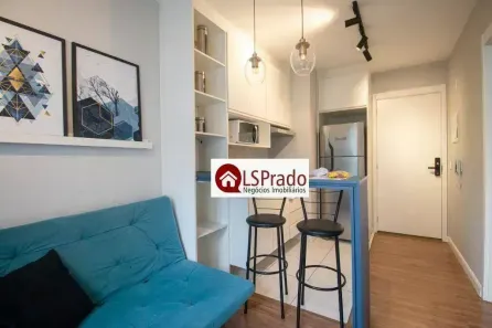 Apartamento com 1 Quarto à venda, 28m² no República, São Paulo