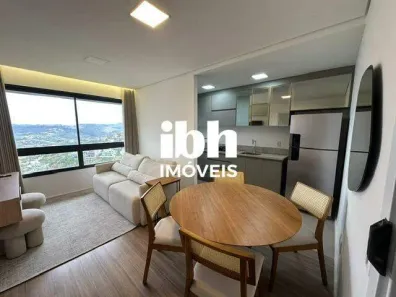 Apartamento com 1 Quarto para alugar, 49m² no Vila da Serra, Nova Lima