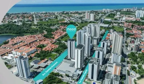 Apartamento com 2 Quartos à venda, 55m² no Cocó, Fortaleza