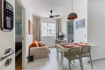 Apartamento com 2 Quartos à venda, 35m² no Santo Amaro, São Paulo