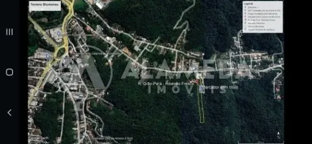 Lote/Terreno à venda, 8375m² no Ribeirão Fresco, Blumenau