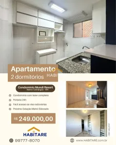 Apartamento com 2 Quartos à venda, 43m² no Camargos, Belo Horizonte