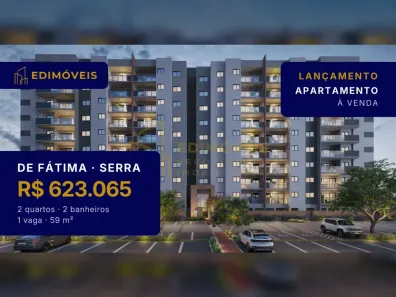 Apartamento com 2 Quartos à venda, 59m² no de Fátima, Serra