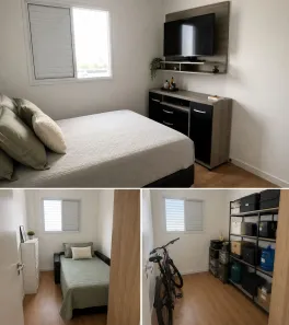 Apartamento com 3 Quartos à venda, 56m² no São Luiz (Polvilho), Cajamar