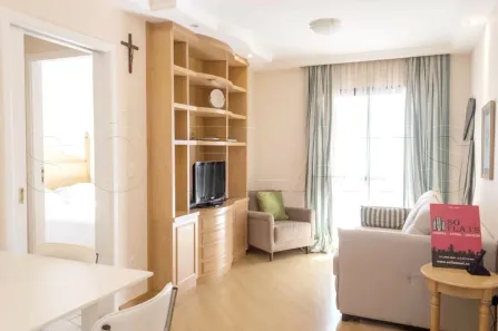 Apartamento com 1 Quarto à venda, 38m² no Indianópolis, São Paulo