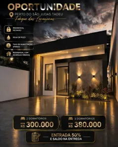 Casa de Condomínio com 2 Quartos à venda, 70m² no Flores, Manaus