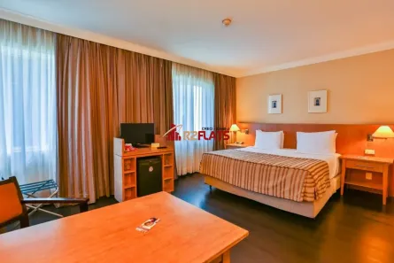Flat com 1 Quarto à venda, 28m² no Cidade Monções, São Paulo