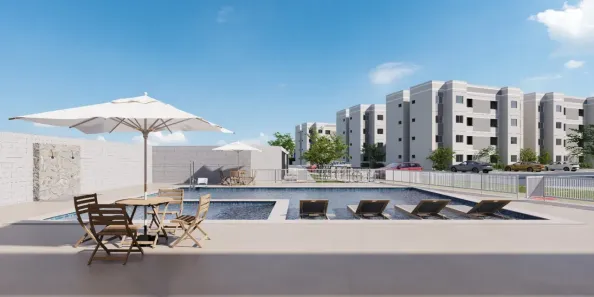 Apartamento com 2 Quartos à venda, 46m² no Sítio Trizidela, São José de Ribamar