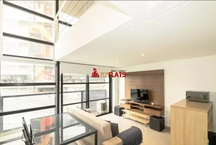 Flat com 1 Quarto para alugar, 42m² no Vila Nova Conceição, São Paulo