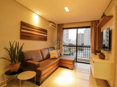 Apartamento com 1 Quarto para alugar, 45m² no Cambuí, Campinas