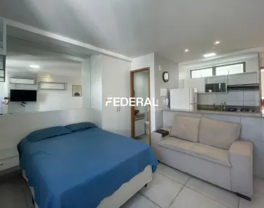 Apartamento com 1 Quarto à venda, 25m² no Boa Viagem, Recife