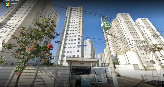 Apartamento com 2 Quartos à venda, 58m² no Areia Branca, Santos