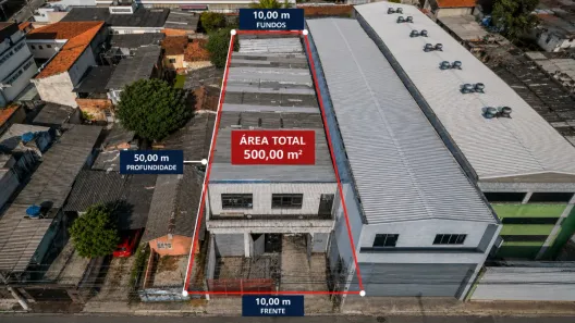 Lote/Terreno à venda, 734m² no Brasilândia, São Paulo