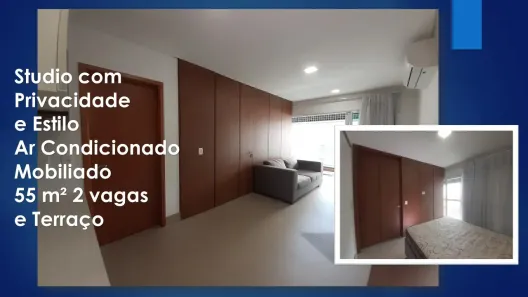 Apartamento com 1 Quarto para alugar, 55m² no Vila Regente Feijó, São Paulo