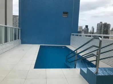 Apartamento com 1 Quarto para venda ou aluguel, 38m² no Boqueirão, Santos