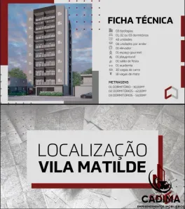 Apartamento com 3 Quartos à venda, 53m² no Cidade Patriarca, São Paulo