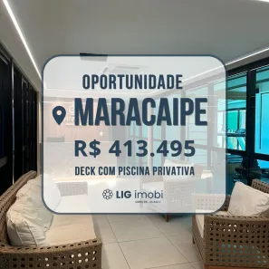 Apartamento com 1 Quarto à venda, 32m² no Ipojuca, Ipojuca