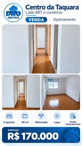 Apartamento com 2 Quartos à venda, 50m² no Taquara, Rio de Janeiro