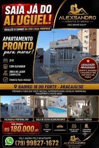 Apartamento com 2 Quartos à venda, 54m² no Dezoito do Forte, Aracaju