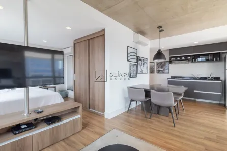 Apartamento com 1 Quarto à venda, 63m² no Cidade Monções, São Paulo