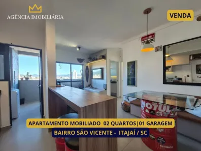 Apartamento com 2 Quartos para alugar, 53m² no São Vicente, Itajaí