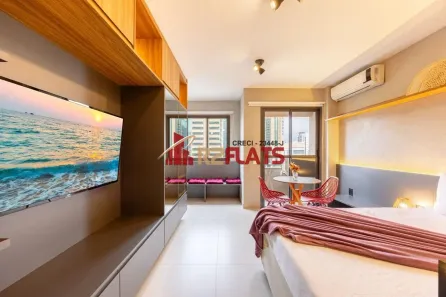 Apartamento com 1 Quarto à venda, 30m² no Indianópolis, São Paulo